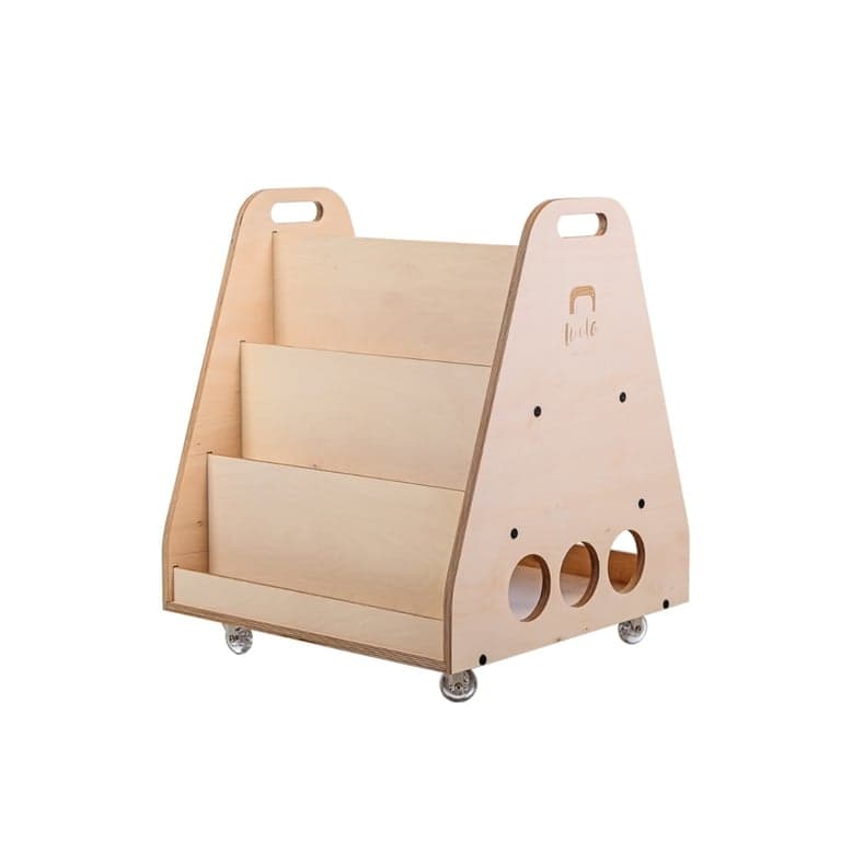 Luula Montessori Shelf on Wheels Berta