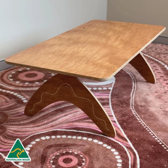 Education National Boomerang Classroom Table Only