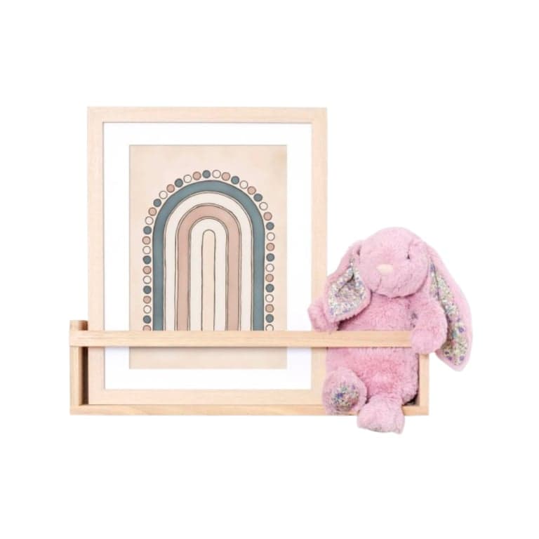 Jemmervale Designs Book Shelf American Oak Raw