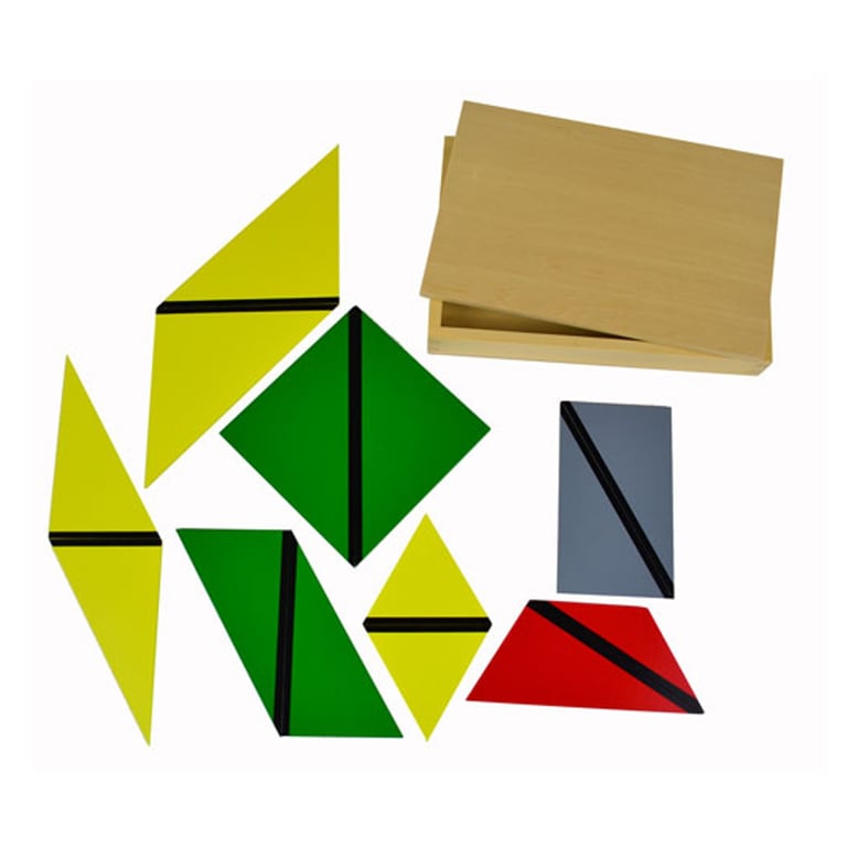 Montessori Thinkamajigs Mini Constructive Triangles