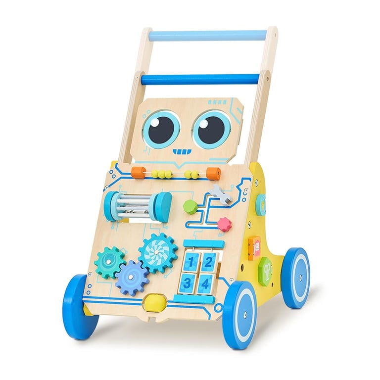 Montessori Monläurd Robot Baby Push Walker
