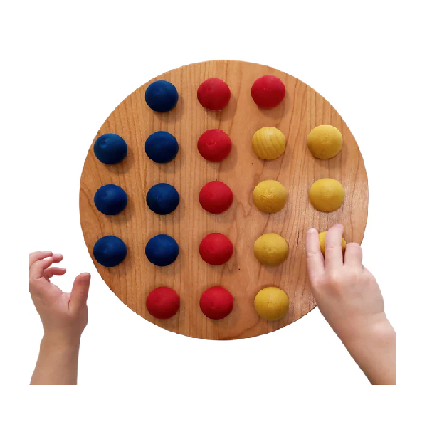 Montessori Montessori N’ Such Jumbo Wood Knob Pegboard Set