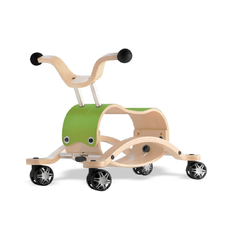 Montessori Wishbone 3-in-1 Mini-Flip Racer Green