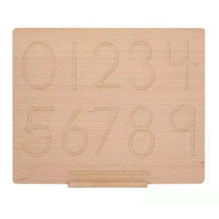 Green Elephant Home and Toys Reversible Tracing Board Numbers