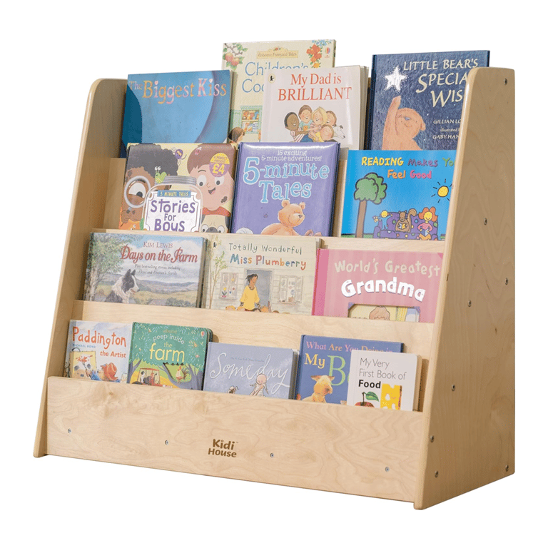 Montessori kidi house Single-sided Bookshelf 