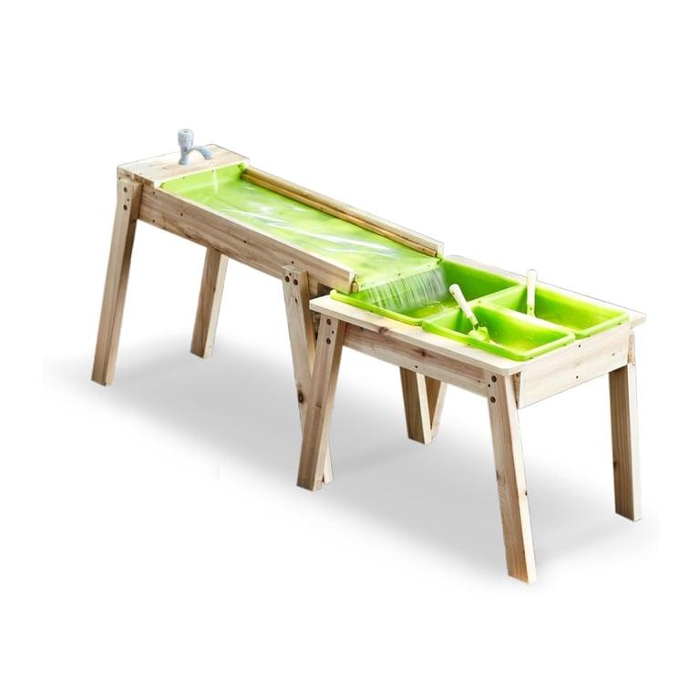 Montessori Luckids Play Water Table Set Natural 2