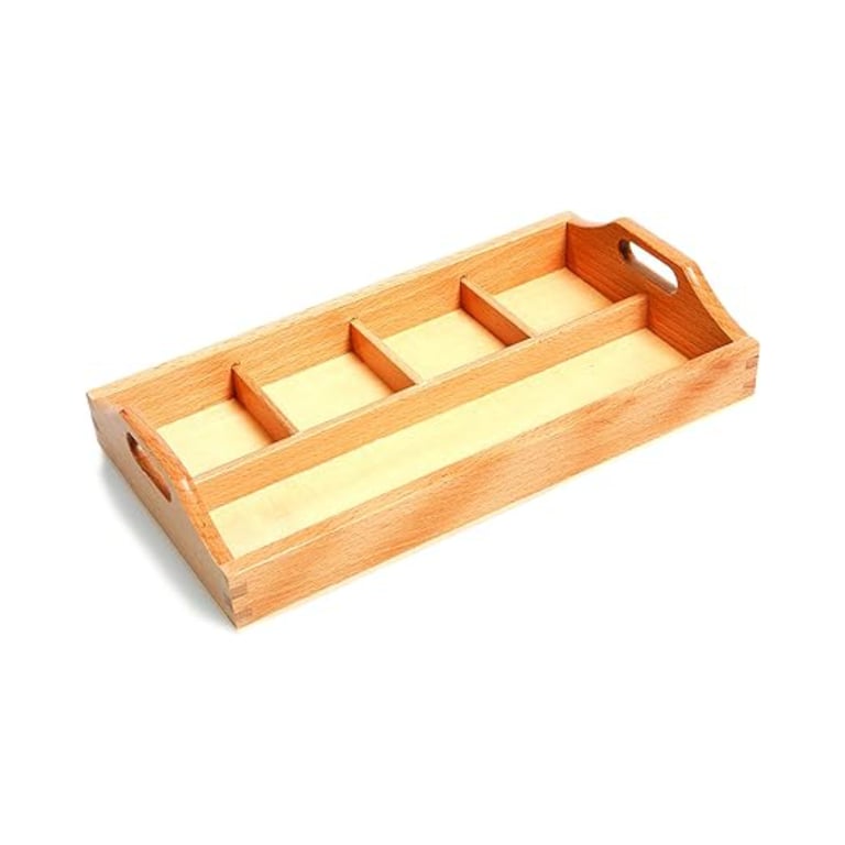 Montessori Amazing Child Montessori Small 4 Compartment Sorting Tray