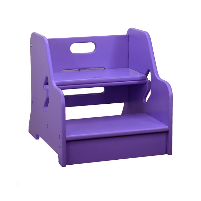 Montessori Little Partners StepUp Step Stool Lilac