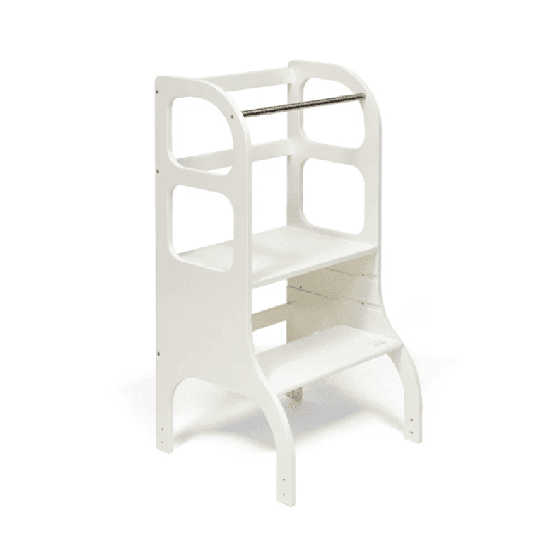 Montessori Ette Tete Step Up Adjustable Learning Tower White