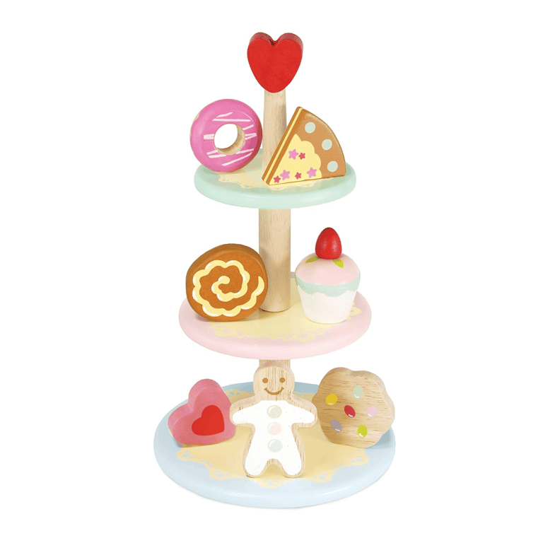 Montessori Le Toy Van Honeybake Collection 3-Tier Cake Stand Set