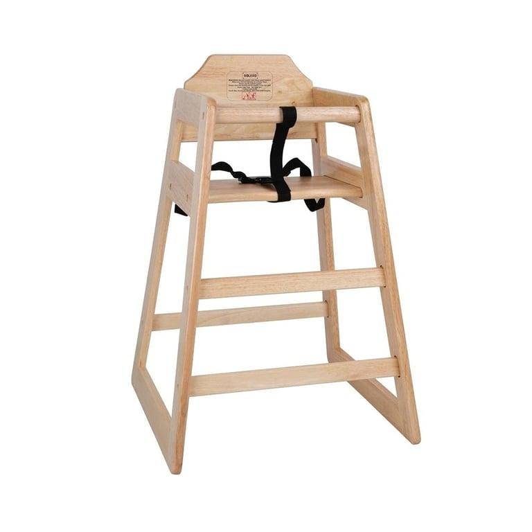 Montessori Bolero Wooden High Chair Natural