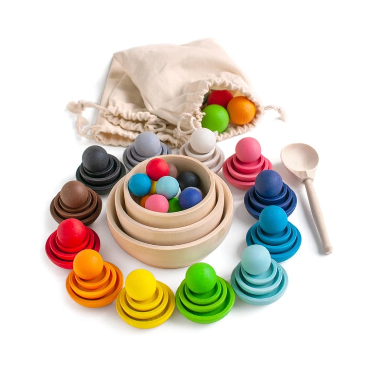 Montessori Ulanik Colors and Sizes Sorters