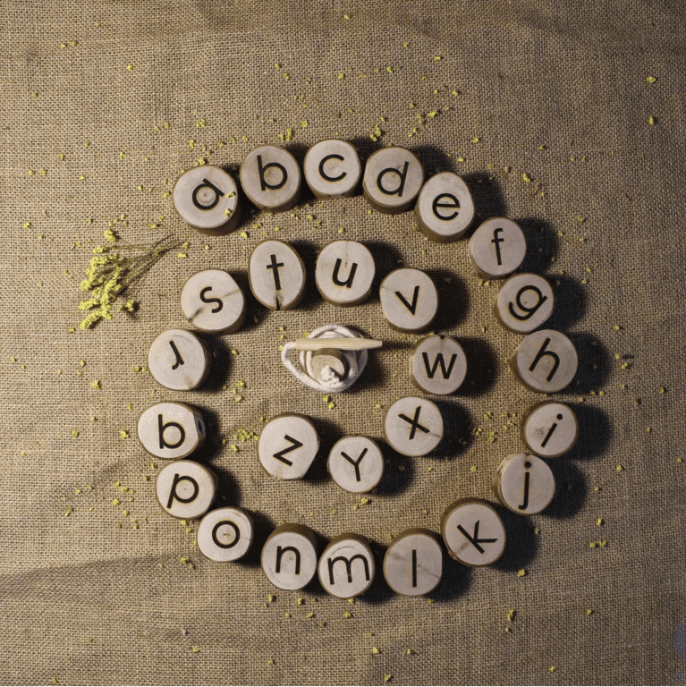 QToys Threading Set Alphabet | MontiPlanet.com.au Montessori Toys ...
