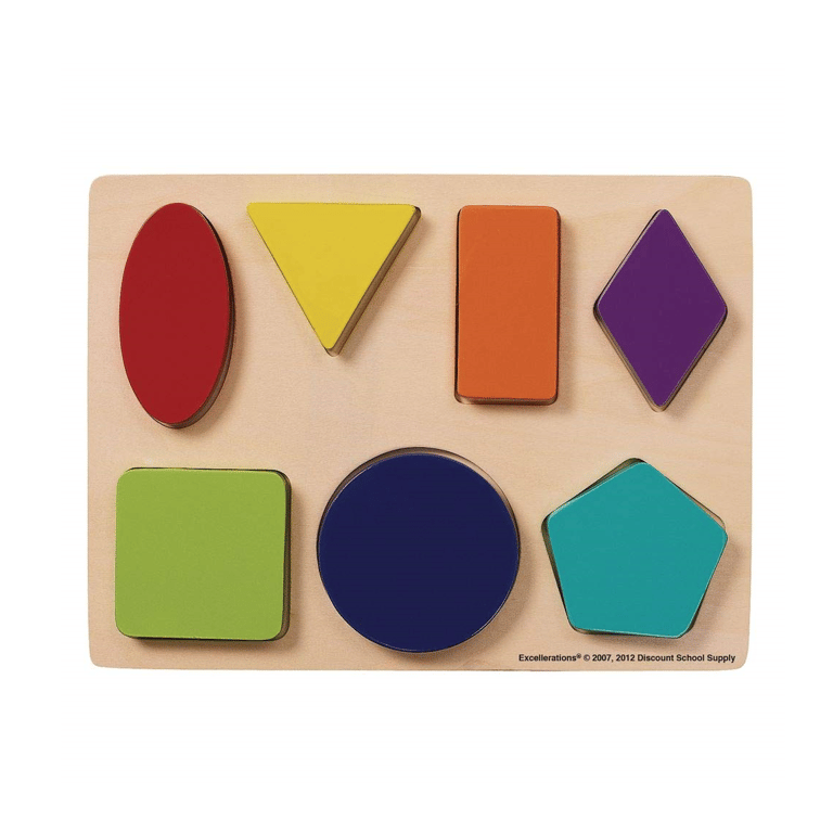 Montessori Excellerations Shapes Chunky Puzzle