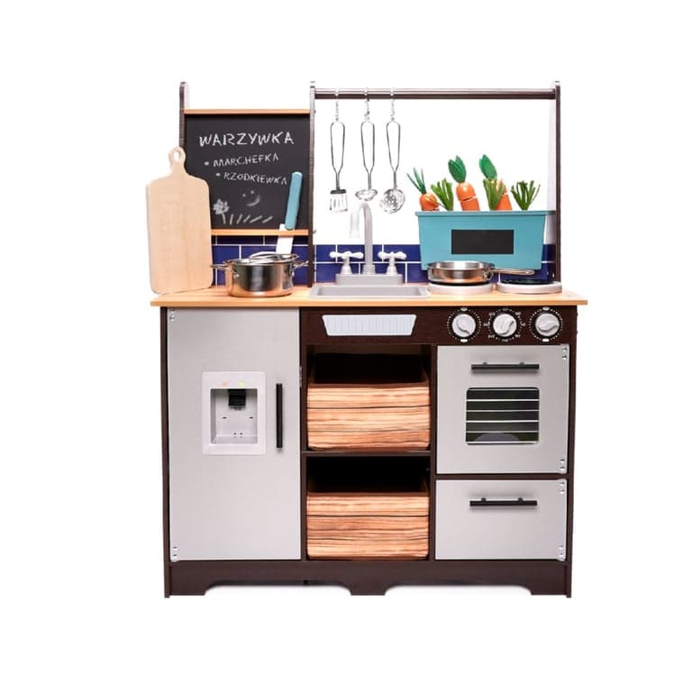 Ikonka Play Kitchen XXL With Accessories Loft