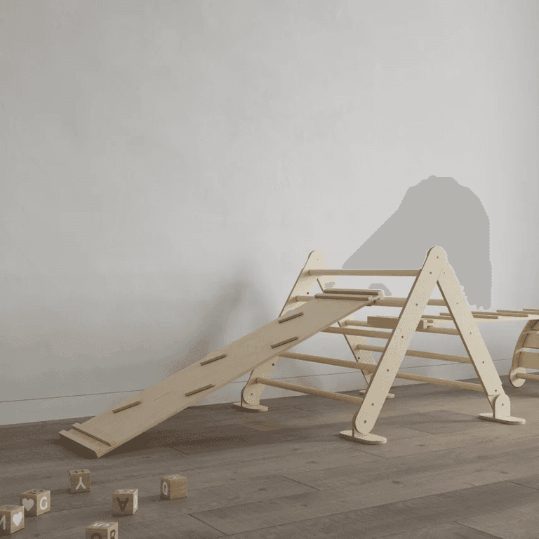 Montessori Little London Furniture Co Triangle and 2 Ramps