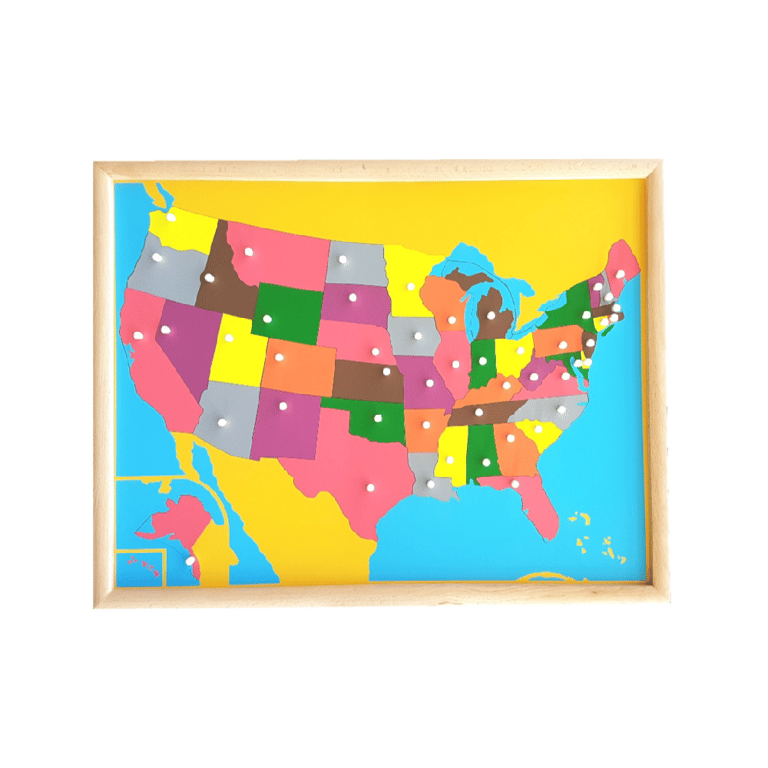 Montessori IFIT Puzzle Map of USA