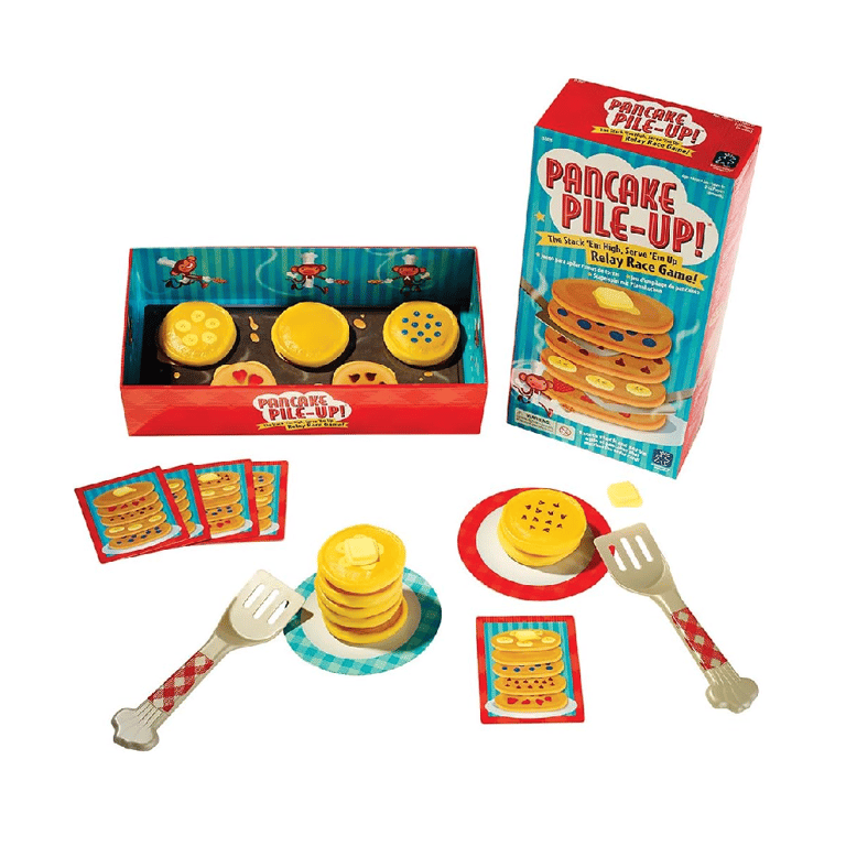 Montessori Educational Insights Pancake Pile-Up Sequence Relay Board Game