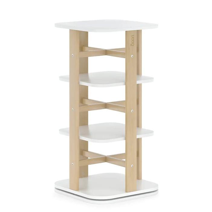 Montessori Boori Tidy Rotating Bookshelf Barley and Almond