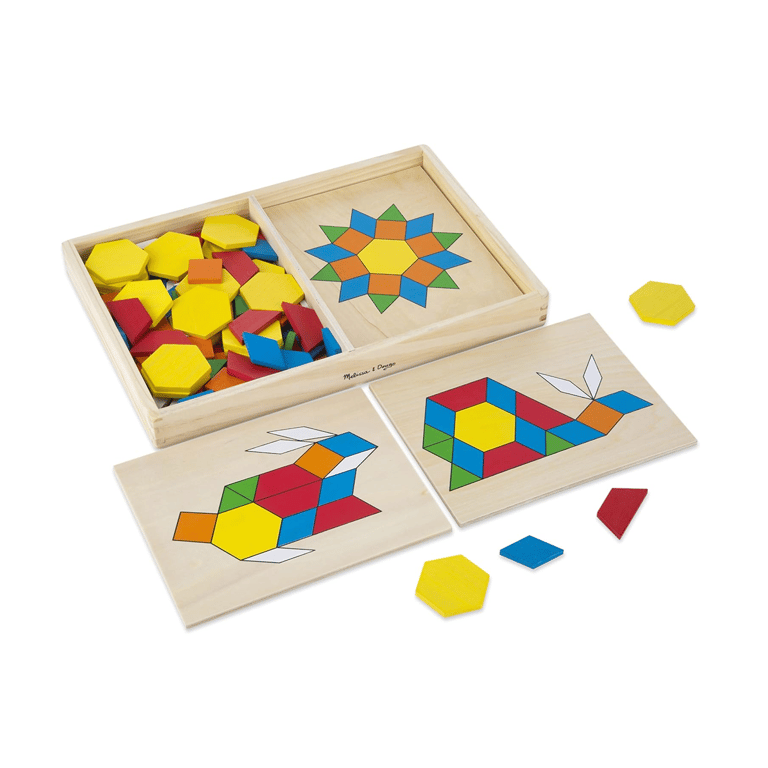 Montessori Melissa & Doug Wooden Tangram Puzzle Standard