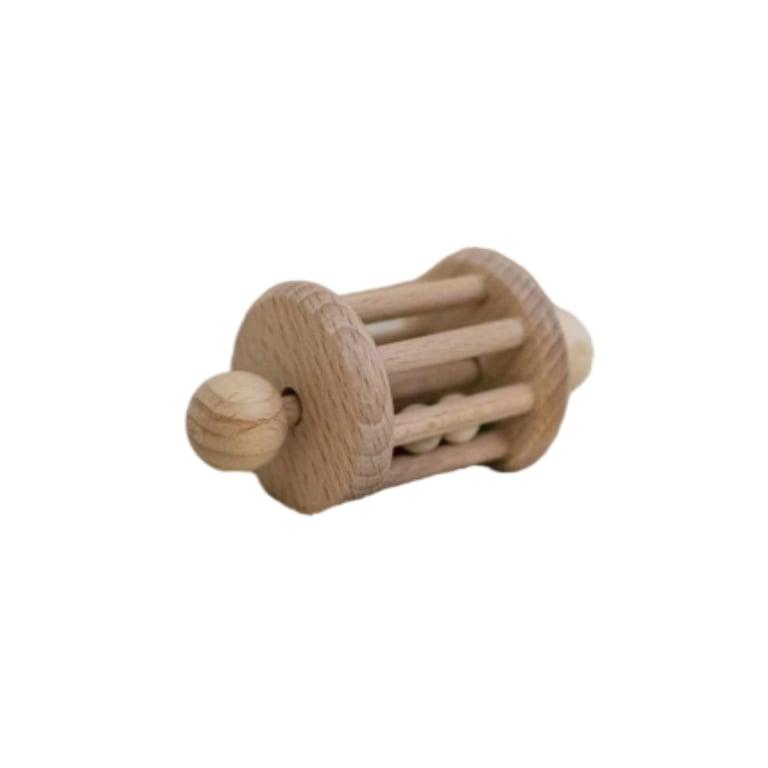 Montessori My Healing Garden Wooden Cylinder Rattle