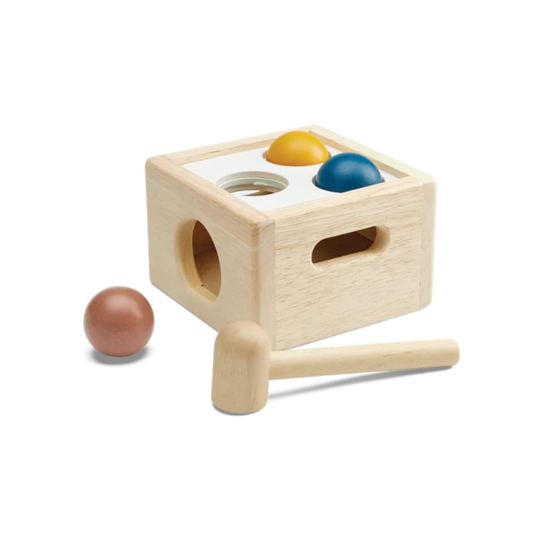 Montessori PlanToys Punch & Drop Orchard