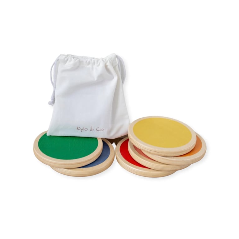 Montessori Kylo & Co. Wood Stepping Stones