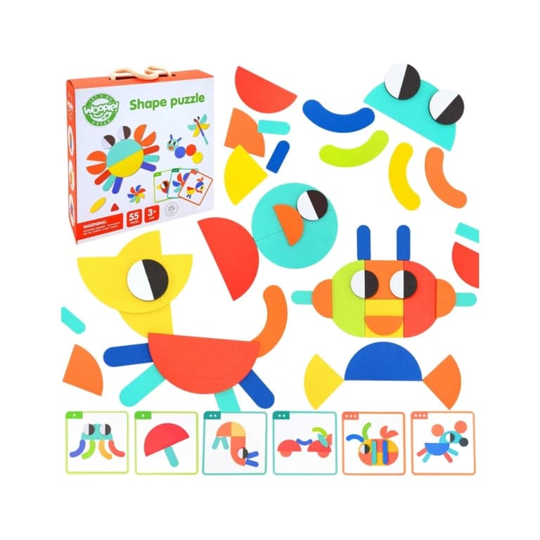 Woopie Green Shape Puzzle