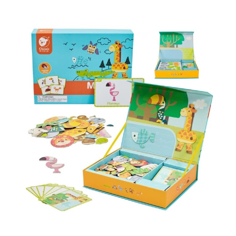 Classic World Magnetic Puzzle Animals