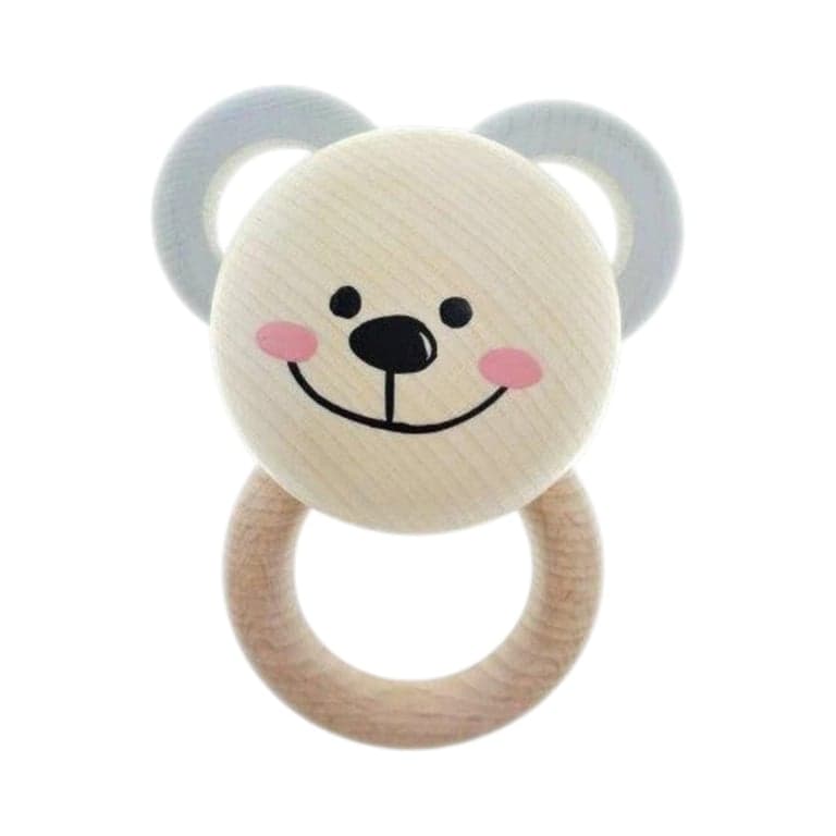 Hess-Spielzeug Teether Bear Natural